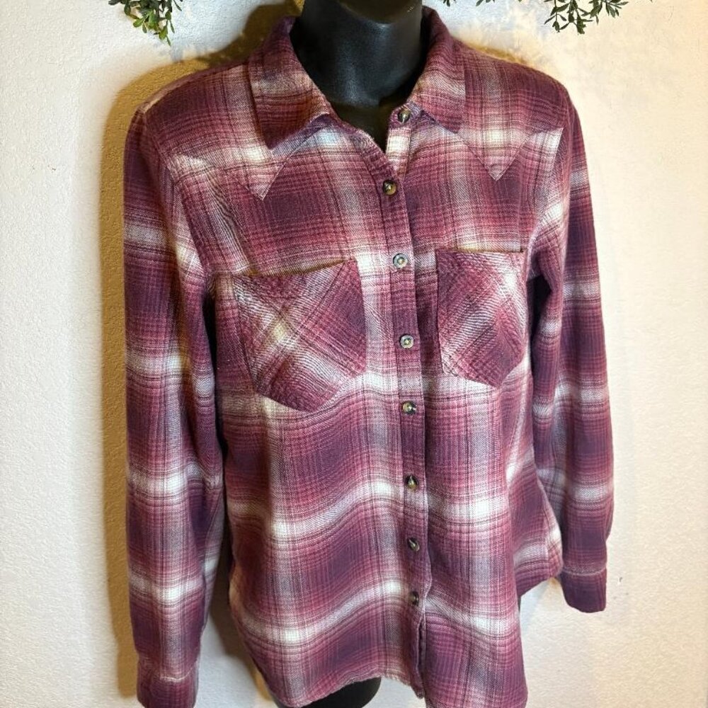 Womens Maurices Flannel S
